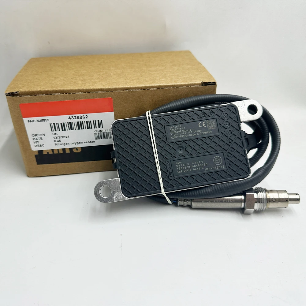 OE 4326862 5WK96751C High Quality For NGK Probe NOX Nitrogen Oxygen Sensor 4326862RX 2872945 Made In USA For Cummins Engine 24V
OE 4326862 5WK96751C High Quality For NGK Probe NOX Nitrogen Oxygen Sensor 4326862RX 2872945 Made In USA For Cummins Engine 24V