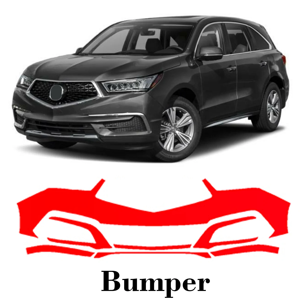 Car Precut Paint Protection Film Front Bumper Anti-scratch Exterior TPU PPF For Acura MDX A-Spec 2019-2021
Car Precut Paint Protection Film Front Bumper Anti-scratch Exterior TPU PPF For Acura MDX A-Spec 2019-2021