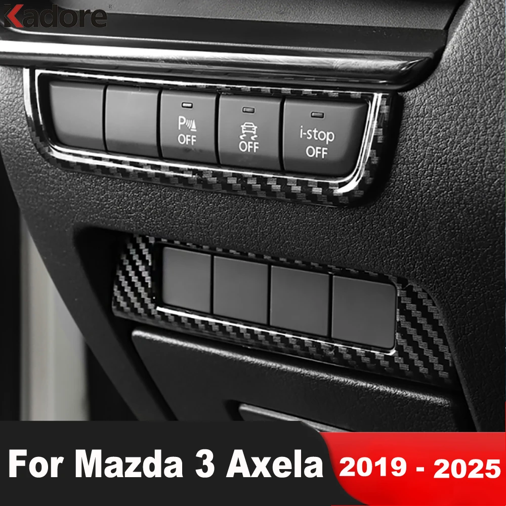 Для Mazda 3 Axela BP 2019-2023 2024 2025 из углеродного волокна, автомобильная фара, переключатель лампы, панель, отделка, аксессуары для интерьера 
Для Mazda 3 Axela BP 2019-2023 2024 2025 из углеродного волокна, автомобильная фара, переключатель лампы, панель, отделка, аксессуары для интерьера