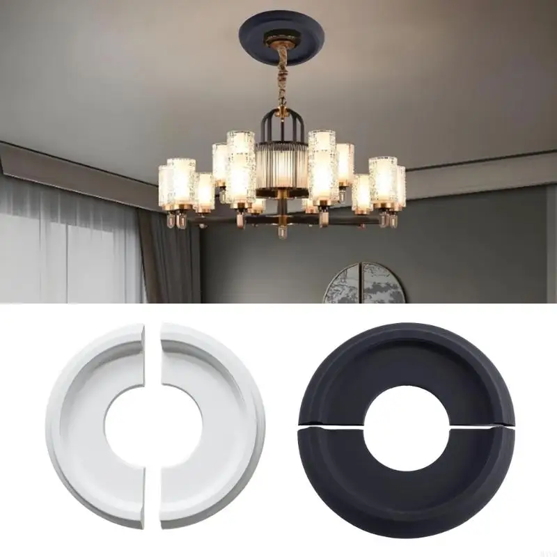 Plastic Ceiling Cover 25cm Outer 10cm Inner Diameter Split Type Plate Cover for Hiding Wire & Enhancing Decors M4YD
Plastic Ceiling Cover 25cm Outer 10cm Inner Diameter Split Type Plate Cover for Hiding Wire & Enhancing Decors M4YD
