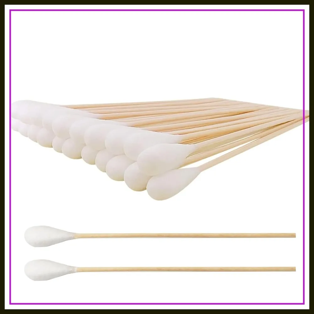 200pcs 6-Inch Large Cotton Swabs for Pet Ear Cleaning, Gun Cleaning & Makeup
200pcs 6-Inch Large Cotton Swabs for Pet Ear Cleaning, Gun Cleaning & Makeup