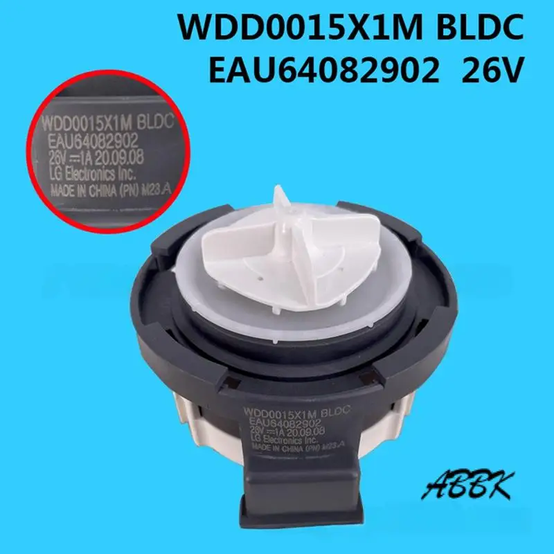 ABBK-WDD0015X1M BLDC EAU 64082902 Двигатель сливного насоса 26 В для дренажного узеля стиральной машины
ABBK-WDD0015X1M BLDC EAU 64082902 Двигатель сливного насоса 26 В для дренажного узеля стиральной машины