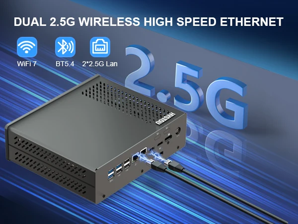 HYSTOU GT-U Mini Gaming PC Intel Core Ultra 5 135H RTX 5050 8G 14Core DDR5 SSD 2x2.5G LAN 4K Quad Display Support Win10/11 Linux
HYSTOU GT-U Mini Gaming PC Intel Core Ultra 5 135H RTX 5050 8G 14Core DDR5 SSD 2x2.5G LAN 4K Quad Display Support Win10/11 Linux