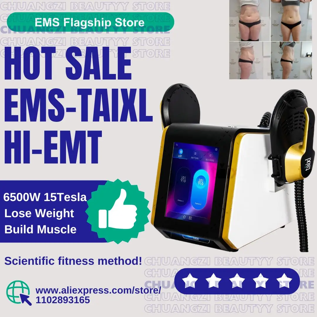 TAIXL ULTRA RF Machine NEO Slimming Machine 200HZ TAIXL Hi-emt Nova Body Sculpture Pelvic Muscle Stimulator RF 6500W EMS
TAIXL ULTRA RF Machine NEO Slimming Machine 200HZ TAIXL Hi-emt Nova Body Sculpture Pelvic Muscle Stimulator RF 6500W EMS