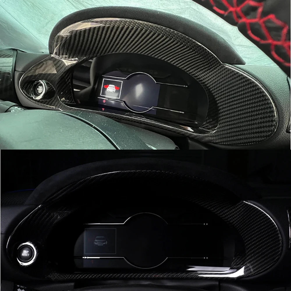 Real Dry Carbon Fiber Interior Center Console Dash Dashboard Cover For Subaru BRZ For Toyota GR86 2021up
Real Dry Carbon Fiber Interior Center Console Dash Dashboard Cover For Subaru BRZ For Toyota GR86 2021up