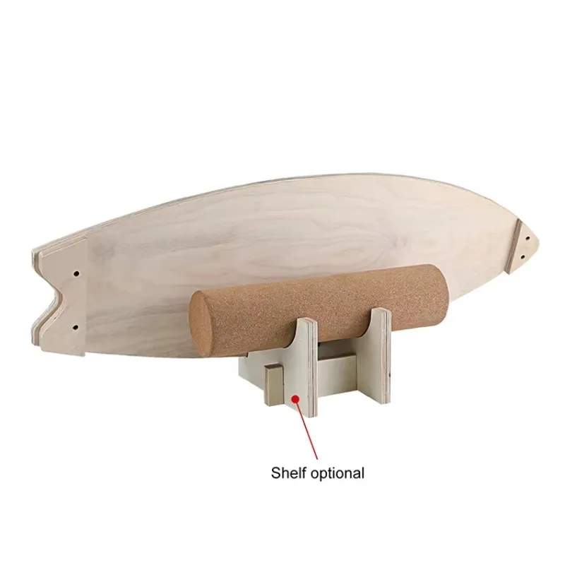 New Wooden Balance Board Skateboard Training Surf Board with Cork Roller
New Wooden Balance Board Skateboard Training Surf Board with Cork Roller