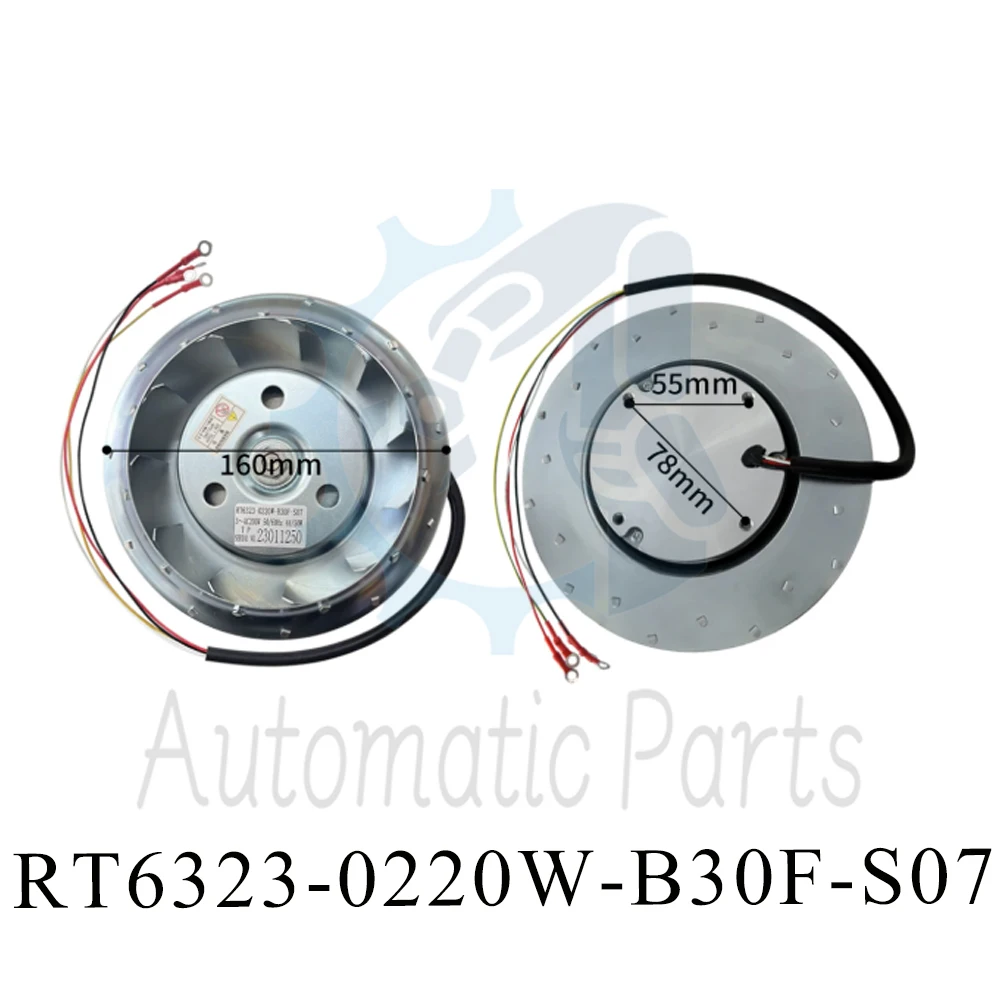 RT6323-0220W-B30F-S07 Spindle Motor Cooling Fan
RT6323-0220W-B30F-S07 Spindle Motor Cooling Fan