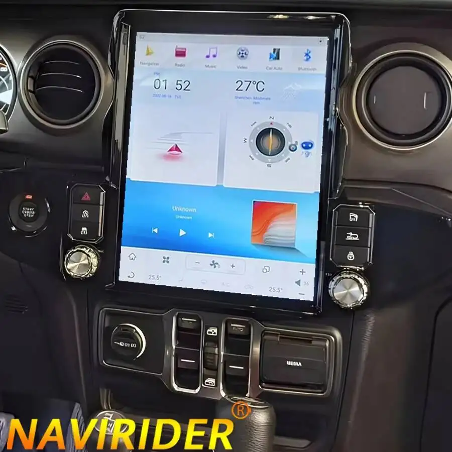 13" Screen Head Unit Car Radio For Jeep Wrangler 2018-2021 Android Auto Car GPS Multimedia Video Player Carplay Navigation DSP
13" Screen Head Unit Car Radio For Jeep Wrangler 2018-2021 Android Auto Car GPS Multimedia Video Player Carplay Navigation DSP