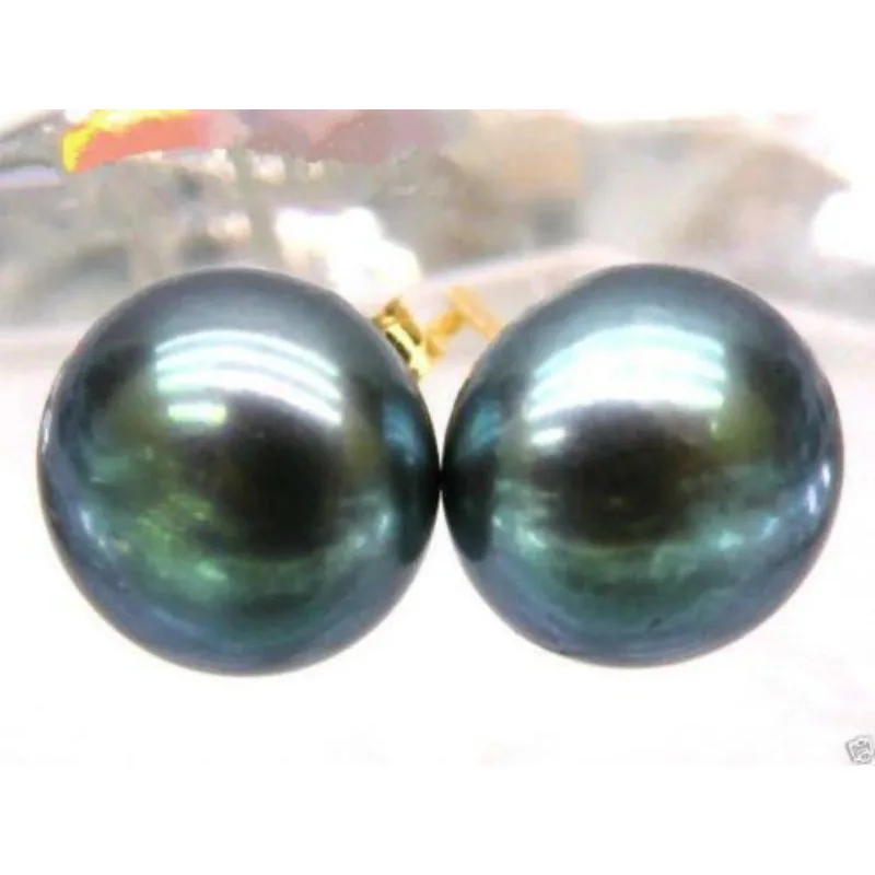 Limited Time Promotion AAA + Natural Tahitian 8-9mm Black Green Women's Pearl Earrings 14k
Limited Time Promotion AAA + Natural Tahitian 8-9mm Black Green Women's Pearl Earrings 14k
