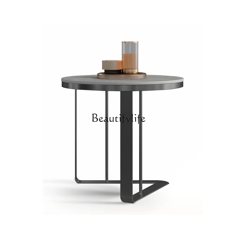 Italian light luxury rock slab edge few stainless steel high-end round small corner few
Italian light luxury rock slab edge few stainless steel high-end round small corner few