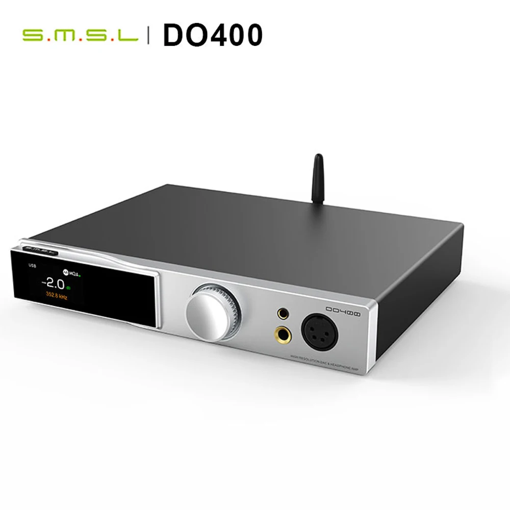 SMSL DO400 Bluetooth 5.1 Digital Headphone Power AMP ES9039MSPRO MQA-CD DAC Fully Balanced Audio Decoder Headphone Amplifier
SMSL DO400 Bluetooth 5.1 Digital Headphone Power AMP ES9039MSPRO MQA-CD DAC Fully Balanced Audio Decoder Headphone Amplifier