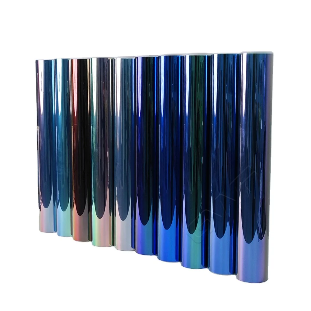 ATV Blue Purple Chameleon Photochromic Window Tint Film High Heat Rejection UV Block Solar Car Window Glass Tint
ATV Blue Purple Chameleon Photochromic Window Tint Film High Heat Rejection UV Block Solar Car Window Glass Tint
