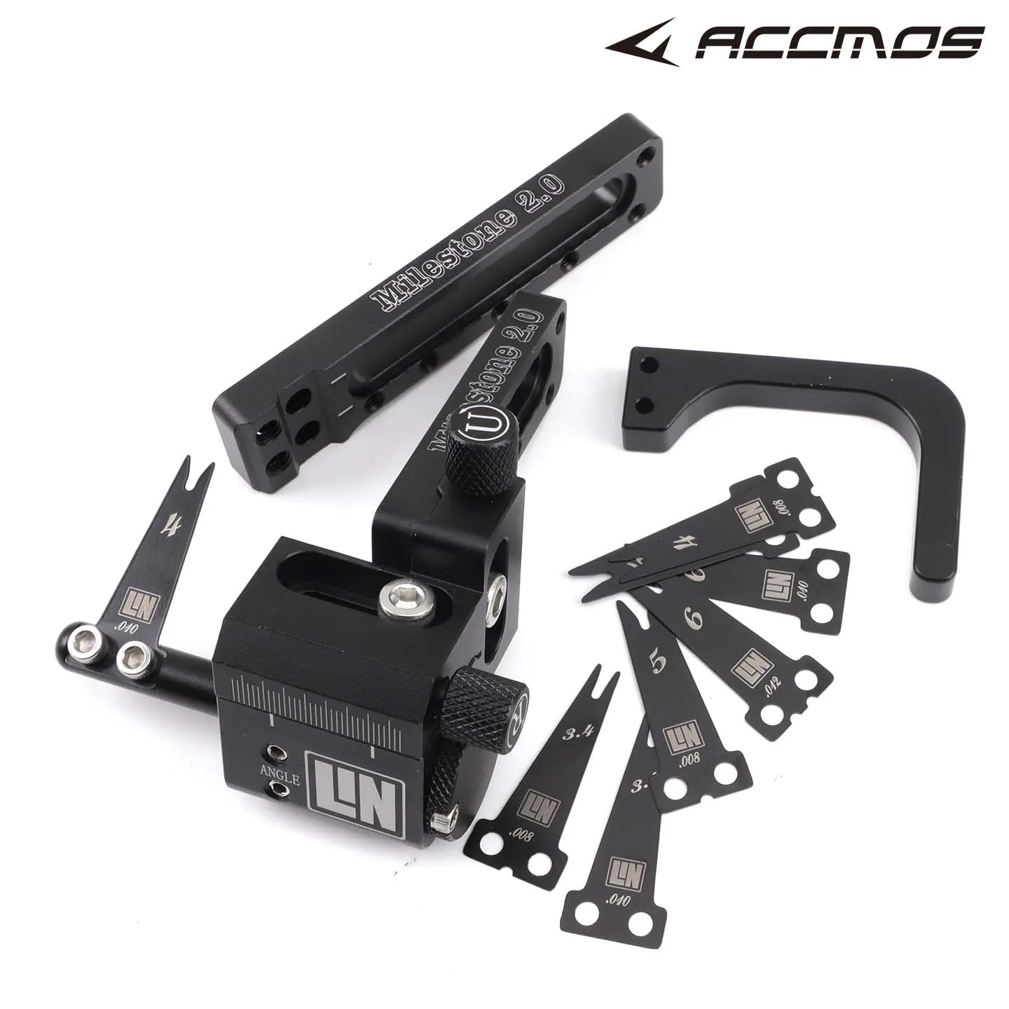 Compound Bow Steel Blade Arrow Rest 4-Way Adjustable with Multi-Size Replaceable Blades for Target Shooting Hunting Archery
Compound Bow Steel Blade Arrow Rest 4-Way Adjustable with Multi-Size Replaceable Blades for Target Shooting Hunting Archery