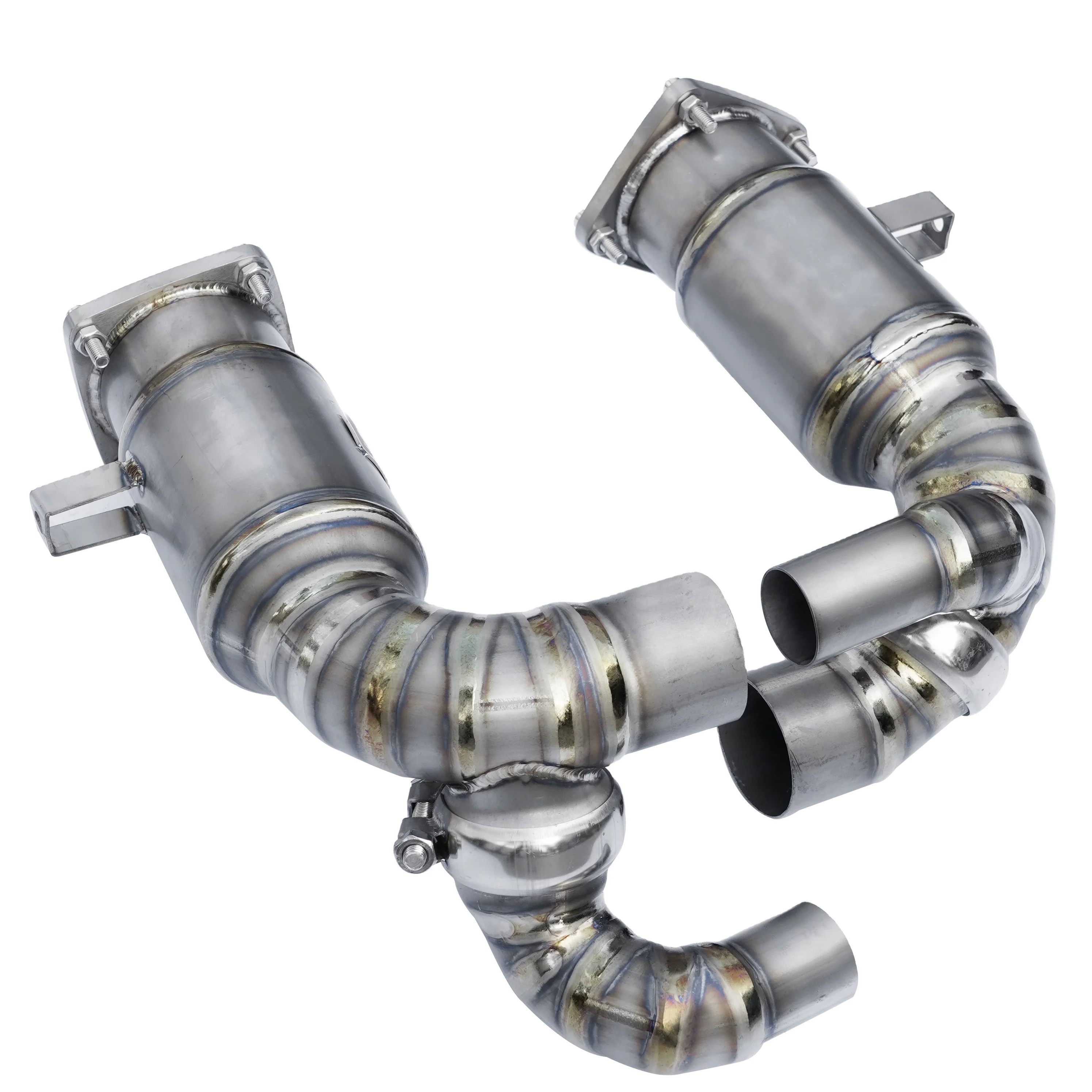 Dream Car Automobile Universal Catback Downpipe Exhaust Pipe Flexible For 911 Carrera 991.2 3.0T
Dream Car Automobile Universal Catback Downpipe Exhaust Pipe Flexible For 911 Carrera 991.2 3.0T