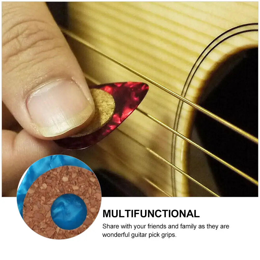 20pcs Non-Slip Wooden Pick Grips Anti-Slip Pads For Guitar Picks Self-Adhesive Grip Tools Light Brown For Live Performance Jam
20pcs Non-Slip Wooden Pick Grips Anti-Slip Pads For Guitar Picks Self-Adhesive Grip Tools Light Brown For Live Performance Jam
