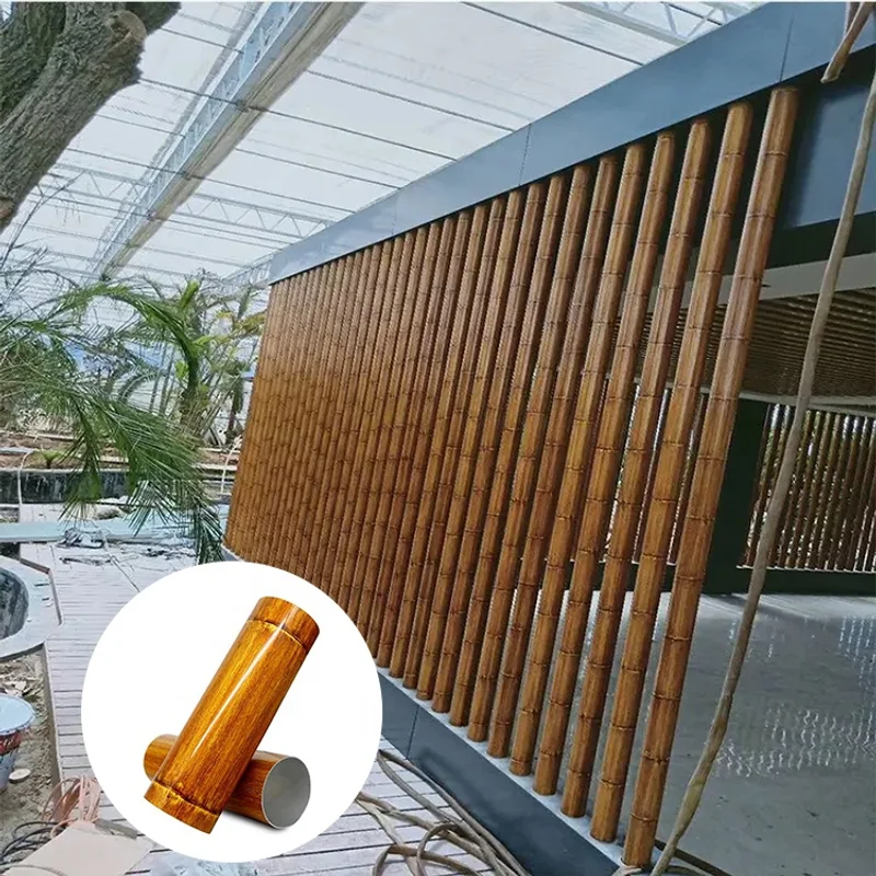 Aluminum tube round tube customized size structure bamboo circular aluminum pipe fence tube
Aluminum tube round tube customized size structure bamboo circular aluminum pipe fence tube