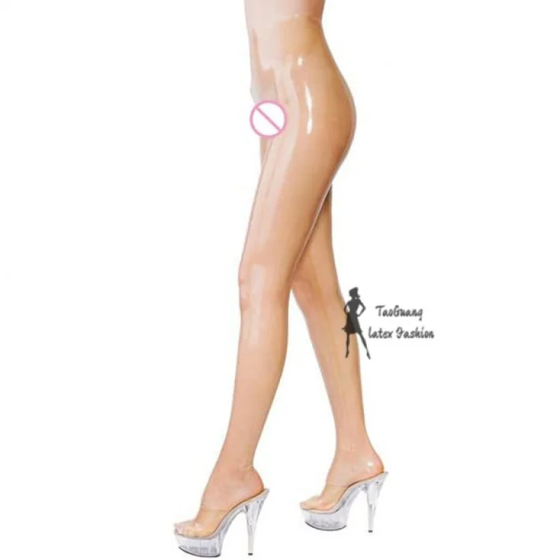 Transparent Latex Leggings Sexy Rubber High Waist Pantyhose Pants with Socks
Transparent Latex Leggings Sexy Rubber High Waist Pantyhose Pants with Socks