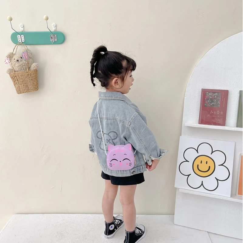 Cute Cartoon Cat Shoulder Bags for Children PU Leather Messenger Bag Coin Money Organizer Bags Purses Crossbody Bag for Girls
Cute Cartoon Cat Shoulder Bags for Children PU Leather Messenger Bag Coin Money Organizer Bags Purses Crossbody Bag for Girls