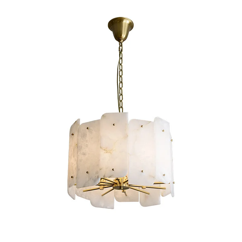 Marble lamp modern new Chinese copper chandelier living room designer simple creative dining room bedroom lighting
Marble lamp modern new Chinese copper chandelier living room designer simple creative dining room bedroom lighting