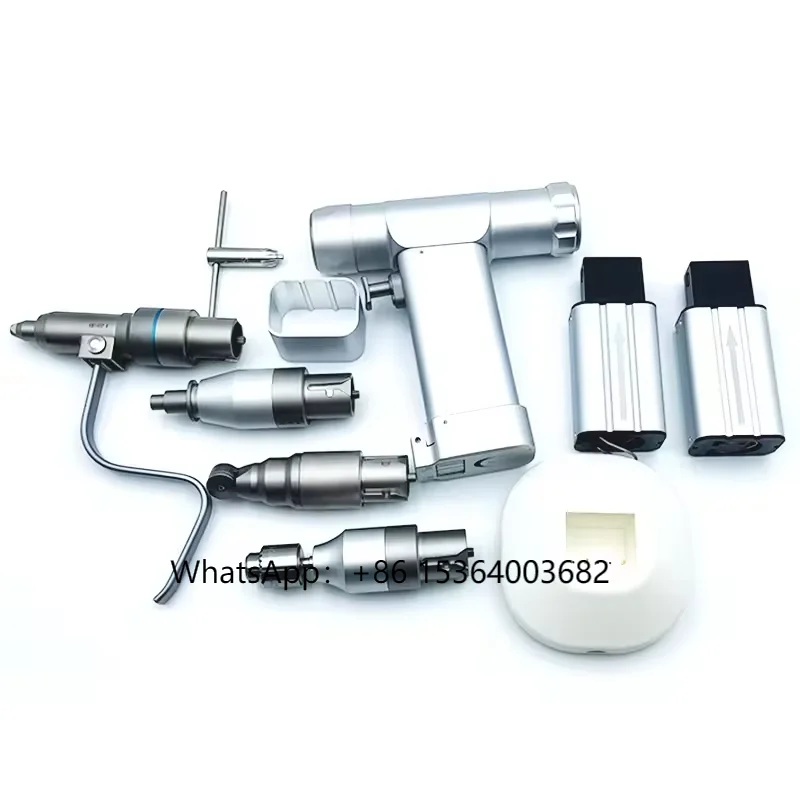 Micro Multifunctional Drill and Saw Orthopedic Bone Drill with Medical Battery Essential for Orthopedic Surgery
Micro Multifunctional Drill and Saw Orthopedic Bone Drill with Medical Battery Essential for Orthopedic Surgery
