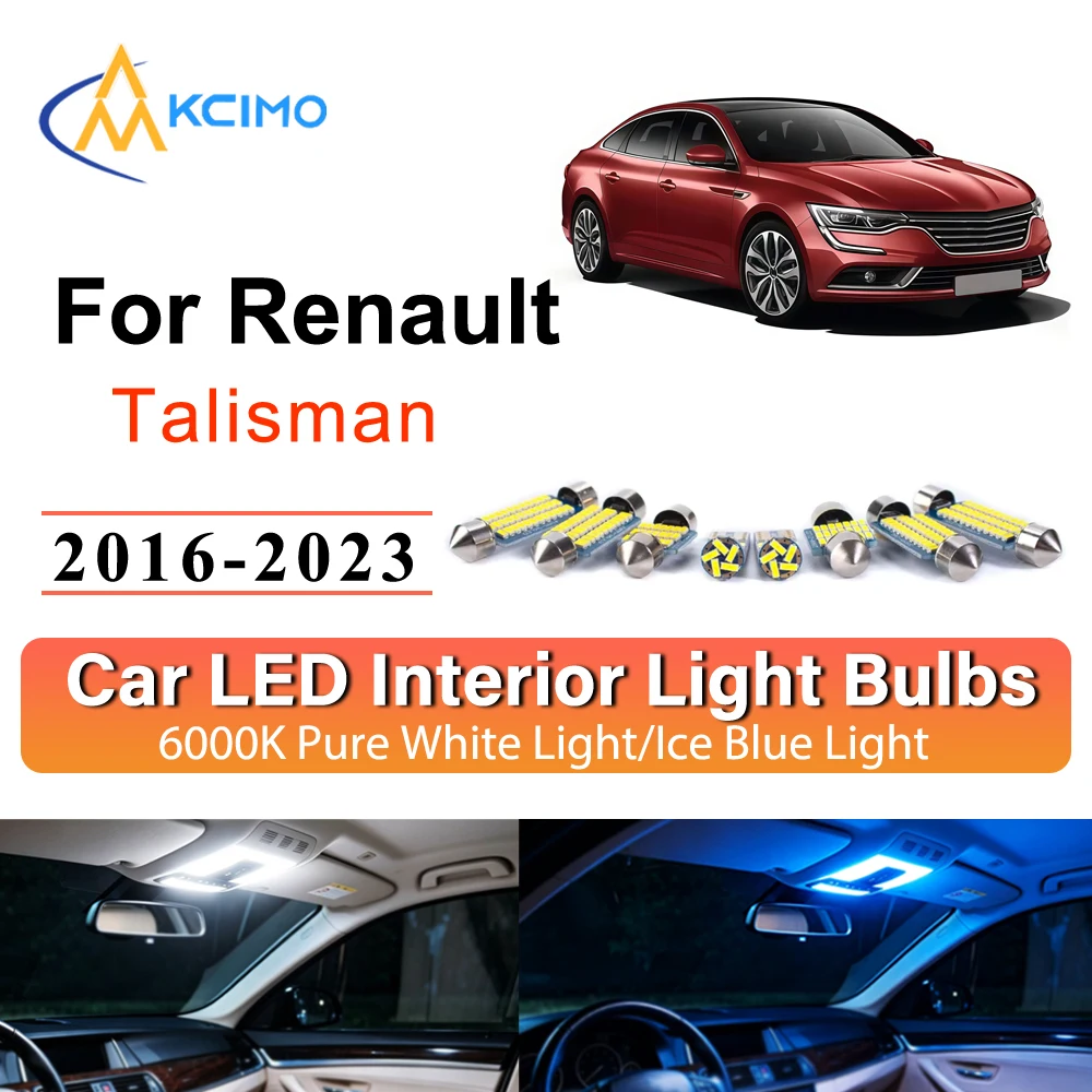 Super Bright Interior Light Kit For Renault Talisman 2016-2023 LED Map Dome Lamp Auto Accessories Car Styling Direct Fit
Super Bright Interior Light Kit For Renault Talisman 2016-2023 LED Map Dome Lamp Auto Accessories Car Styling Direct Fit