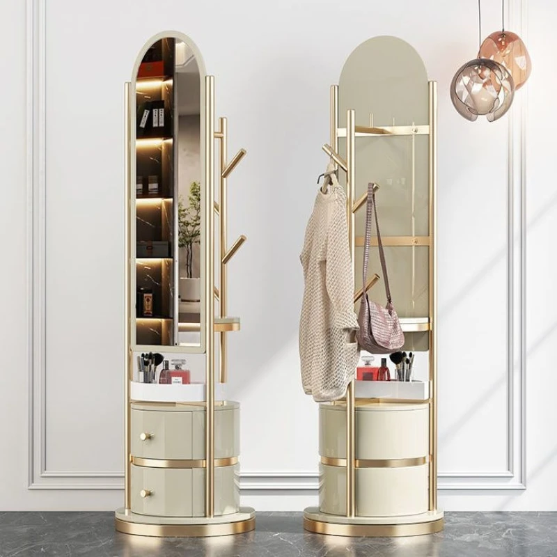 Jane luxury full-length mirror coat rack household full-body mirror hanging hanger integrated bedroom storage dresser
Jane luxury full-length mirror coat rack household full-body mirror hanging hanger integrated bedroom storage dresser