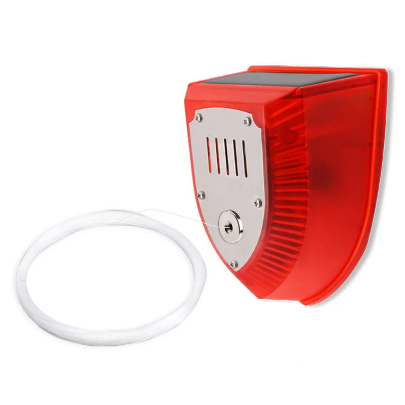 Solar alarm light, magnetic pull line alarm, no false alarm, farm orchard anti-theft, wild boar and animal repellent
Solar alarm light, magnetic pull line alarm, no false alarm, farm orchard anti-theft, wild boar and animal repellent