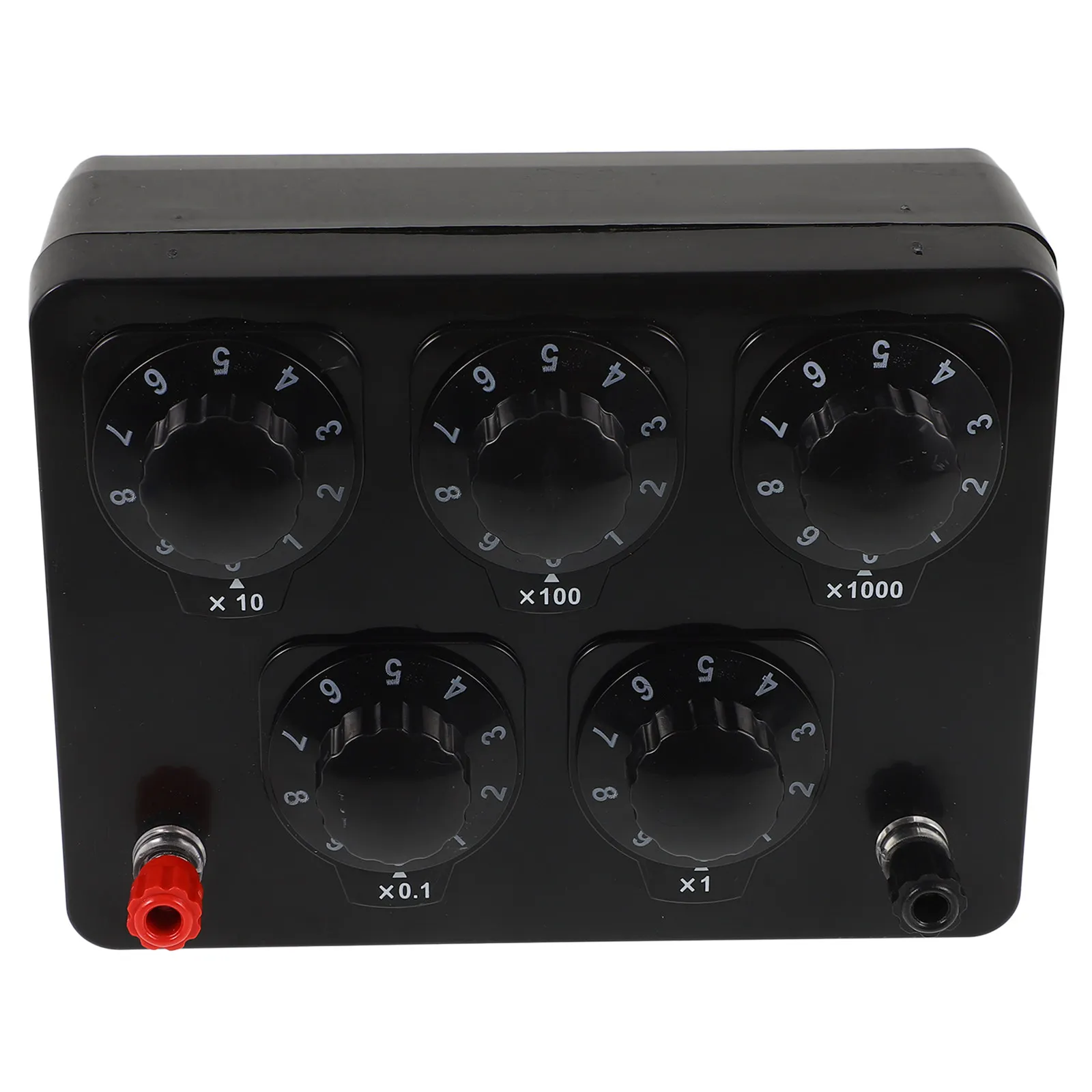 Adjustable Resistance Box Physical Electrical Resistance Box 0-9999 Ohm Precision Portable Laboratory Equipment for Physics
Adjustable Resistance Box Physical Electrical Resistance Box 0-9999 Ohm Precision Portable Laboratory Equipment for Physics