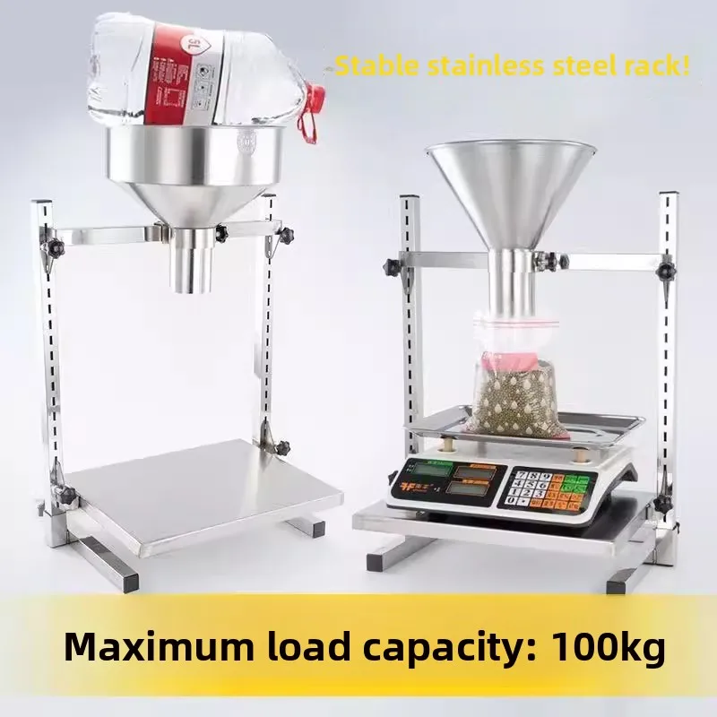 Большая вакуумная воронка для наполнения пакетов со стойкой, специальный инструмент для упаковки, воронка для масла и перца, инструмент для перелива и заливки, кухонный гейт
Большая вакуумная воронка для наполнения пакетов со стойкой, специальный инструмент для упаковки, воронка для масла и перца, инструмент для перелива и заливки, кухонный гейт