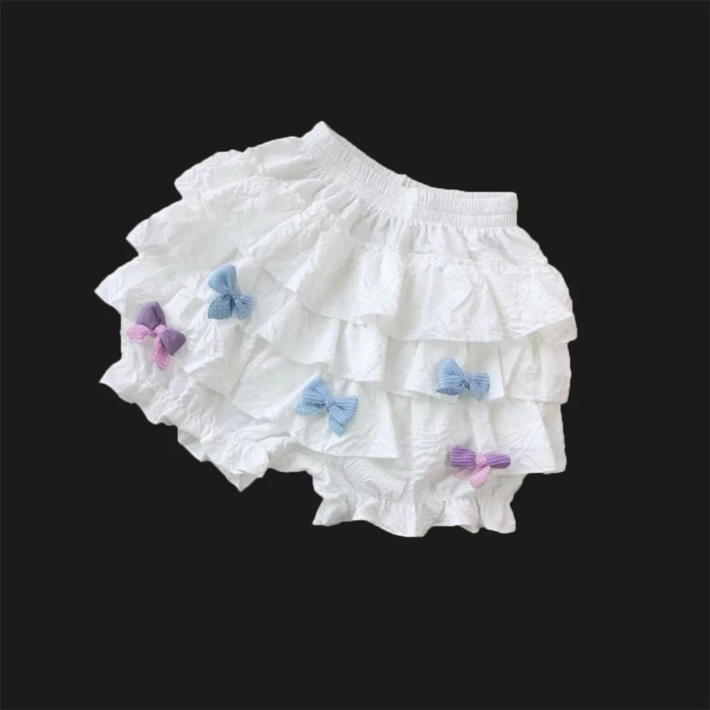 Kawaii Lolita Style Cake Skirt with Shorts Japanese Women Sweet Bow Ruffle Party Mini Skirts Ballet Girls Cute Y2k Faldas Mujer
Kawaii Lolita Style Cake Skirt with Shorts Japanese Women Sweet Bow Ruffle Party Mini Skirts Ballet Girls Cute Y2k Faldas Mujer