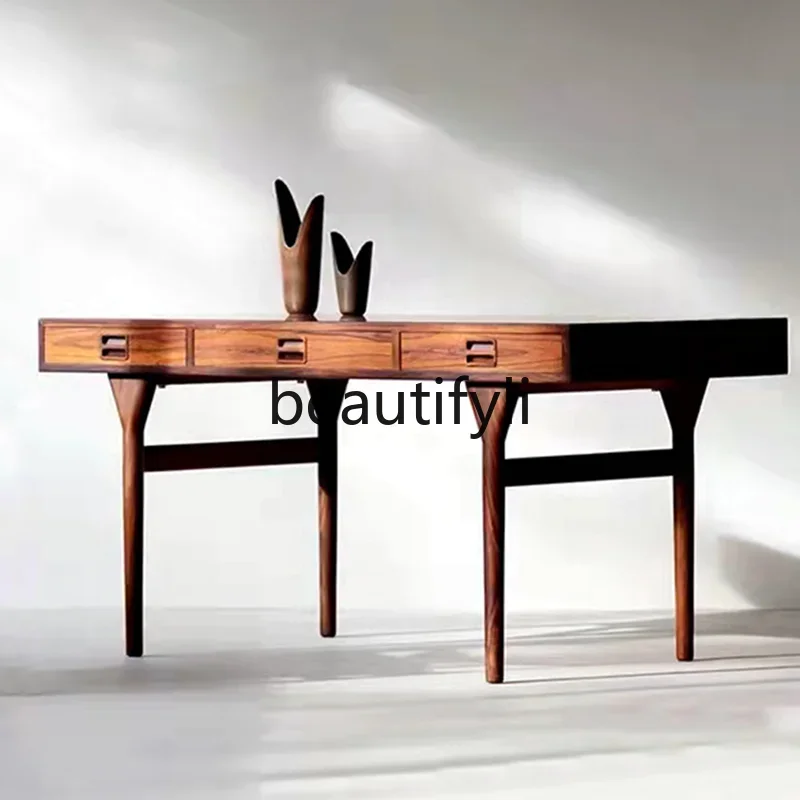 zq1Medieval solid wood desk writing desk retro style office Nordic simple desk
zq1Medieval solid wood desk writing desk retro style office Nordic simple desk