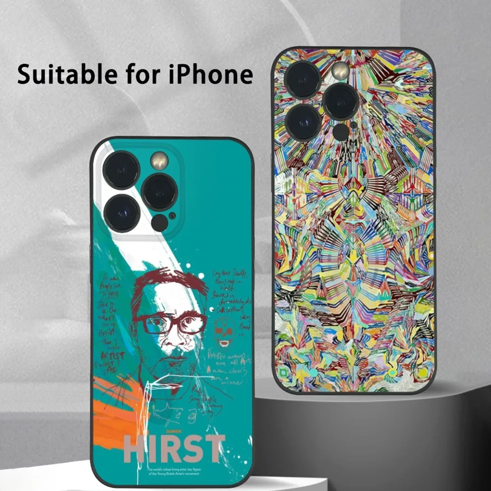 Colorful Art D-Damien Hirst Phone Case For IPhone 15 14 13 12 11 Pro Xs Max Mini XR X 7 8 Plus Black Frosted Soft Shell Funda
Colorful Art D-Damien Hirst Phone Case For IPhone 15 14 13 12 11 Pro Xs Max Mini XR X 7 8 Plus Black Frosted Soft Shell Funda