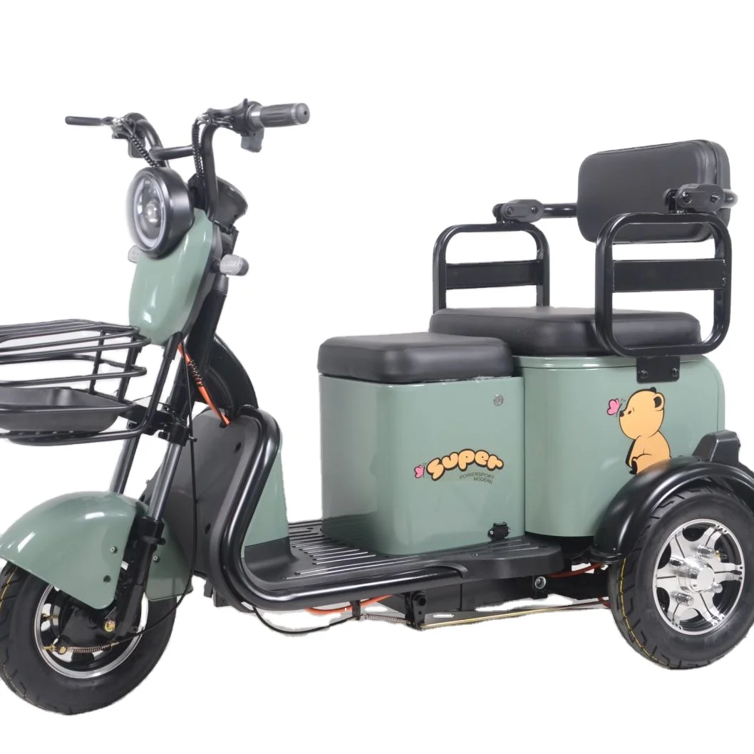 2024 Factory Cheap High Quality Etrike 3 Wheel 500W 3 Wheeler Electric Tricycle Motorcycle for Adults
2024 Factory Cheap High Quality Etrike 3 Wheel 500W 3 Wheeler Electric Tricycle Motorcycle for Adults