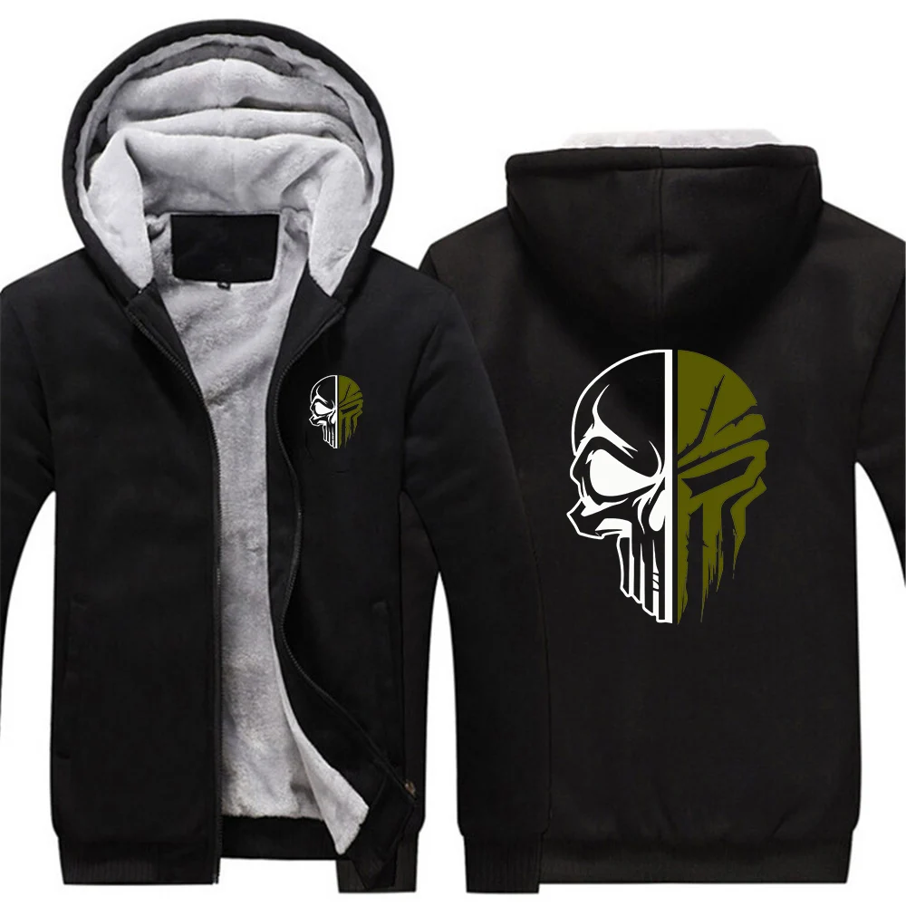 Funny Skull Graphics Winter Wool Jacket Men's High-end Embroidered Thickened Windproof Jacket Snow Cold-proof Men's Warm
Funny Skull Graphics Winter Wool Jacket Men's High-end Embroidered Thickened Windproof Jacket Snow Cold-proof Men's Warm
