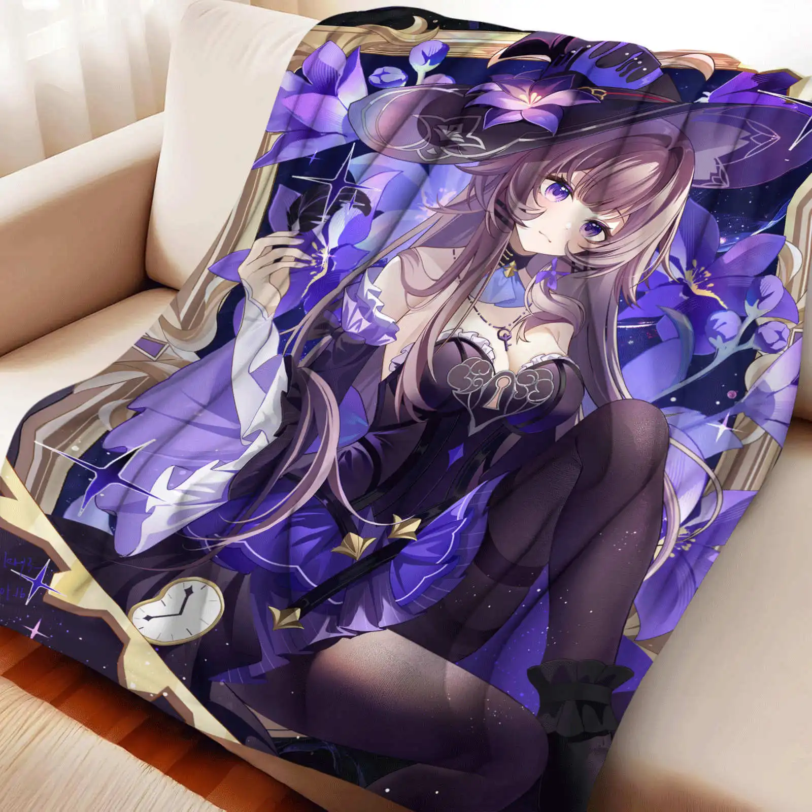 Cartoon Honkai Star Rail The Herta Universal Flannel Blanket Anime Printed Soft Blankets Decor Home Bed Multifunctional Blankets
Cartoon Honkai Star Rail The Herta Universal Flannel Blanket Anime Printed Soft Blankets Decor Home Bed Multifunctional Blankets
