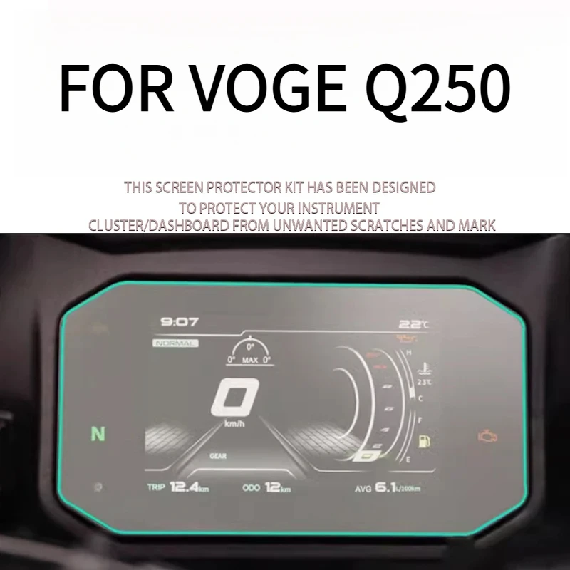 VOGE Q250 Spider Protection Pelula For Motorcycle, Cluster Accessories, Screen Protector For Salpicadero
VOGE Q250 Spider Protection Pelula For Motorcycle, Cluster Accessories, Screen Protector For Salpicadero