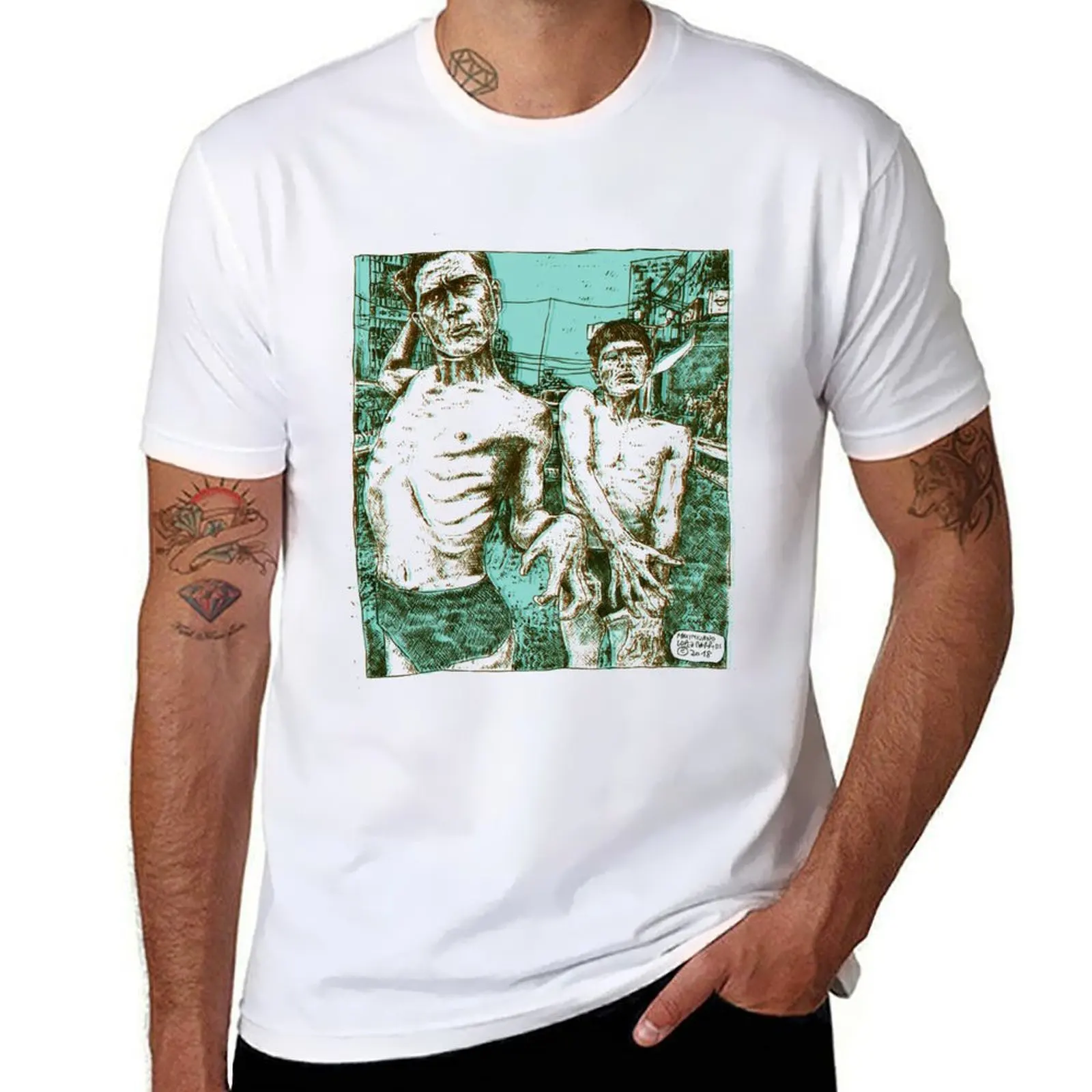 Butoh Dancers, by Maximiliano Lopez Barrios T-Shirt man t shirts graphic t shirt custom print T-Shirt
Butoh Dancers, by Maximiliano Lopez Barrios T-Shirt man t shirts graphic t shirt custom print T-Shirt