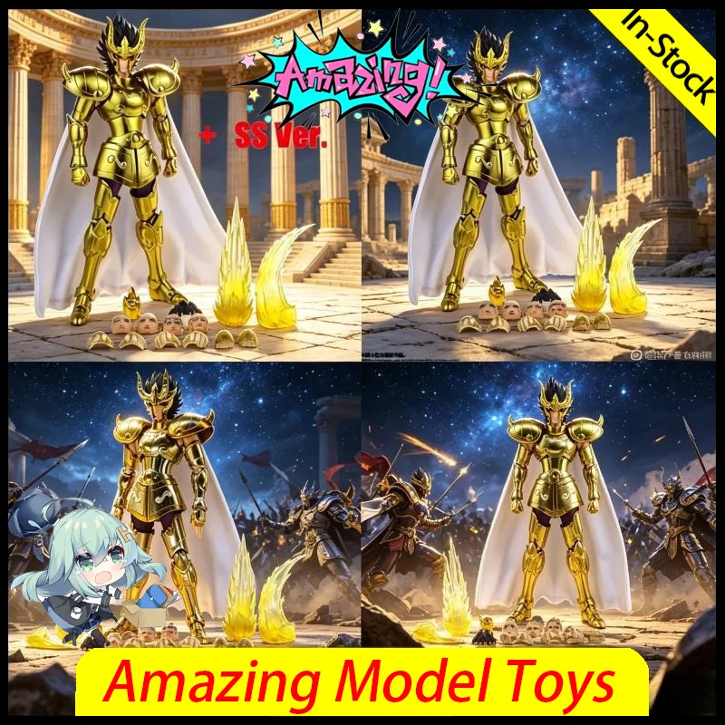 In Stock JM.MST Action Figure Model Toys Saint Seiya Myth Cloth EX El Cid Capricorn Gold Lost Canvas/LC Knights of the Zodiac
In Stock JM.MST Action Figure Model Toys Saint Seiya Myth Cloth EX El Cid Capricorn Gold Lost Canvas/LC Knights of the Zodiac