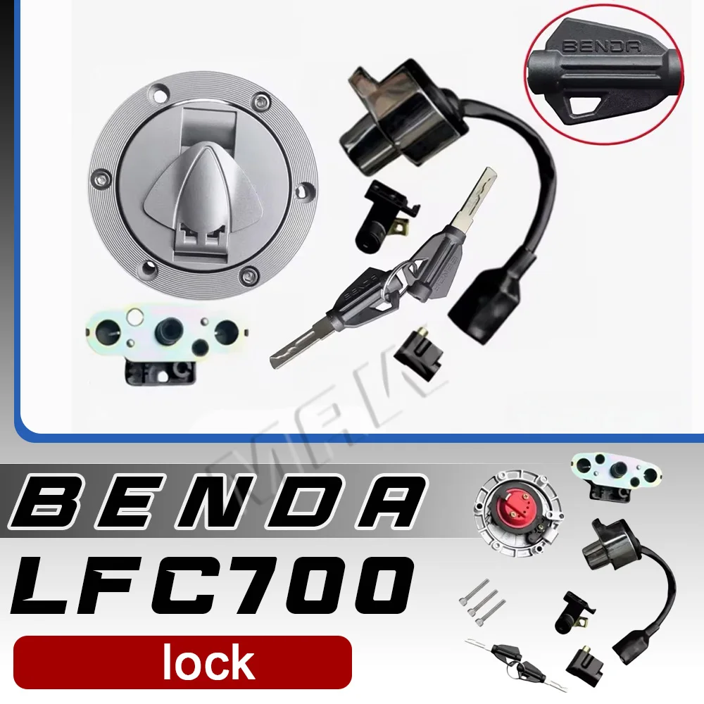 Motorcycle original parts for BENDA LFC700 ignition switch, power key, and fuel tank lock.
Motorcycle original parts for BENDA LFC700 ignition switch, power key, and fuel tank lock.