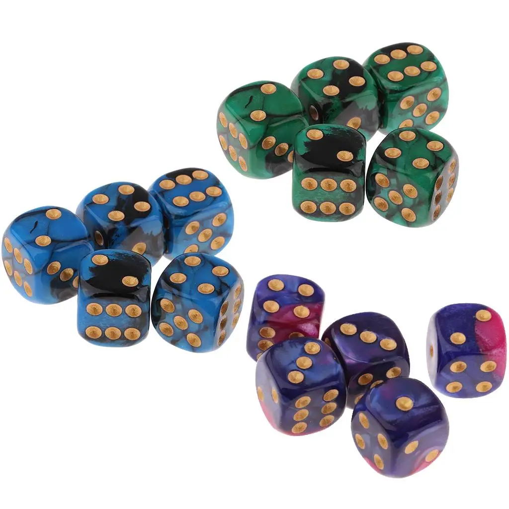 Dice Set 6 Sided Acrylic D6 16mm Translucent Color for Classroom Math Activities and Party Board Games
Dice Set 6 Sided Acrylic D6 16mm Translucent Color for Classroom Math Activities and Party Board Games