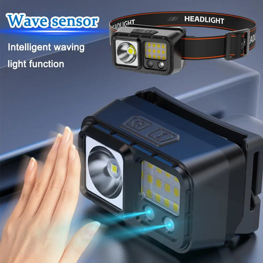 Portable Outdoor -mounted Sensor Light Rechargeable Flash With Cycling Cable Light Type-c Charging Fishing Outdoor V9m6
Portable Outdoor -mounted Sensor Light Rechargeable Flash With Cycling Cable Light Type-c Charging Fishing Outdoor V9m6