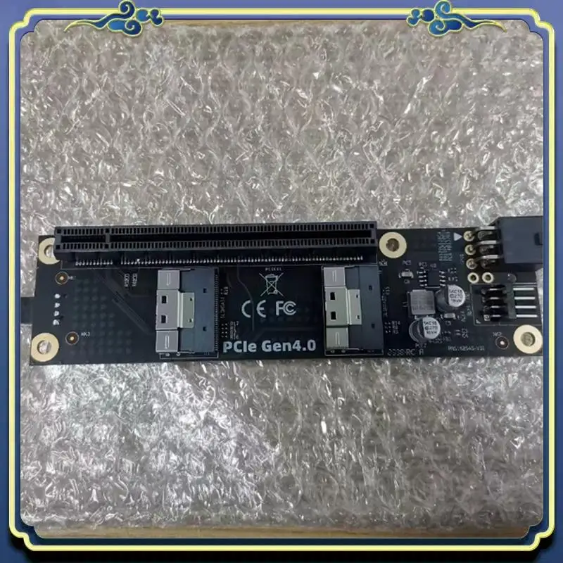 A86P-Pcle4.0 Плата преобразования SFF-8654 Преобразователь Pcie4.0 в SFF-8654 Карта адаптера SFF-8654 в Pcie 4.0 X16
A86P-Pcle4.0 Плата преобразования SFF-8654 Преобразователь Pcie4.0 в SFF-8654 Карта адаптера SFF-8654 в Pcie 4.0 X16