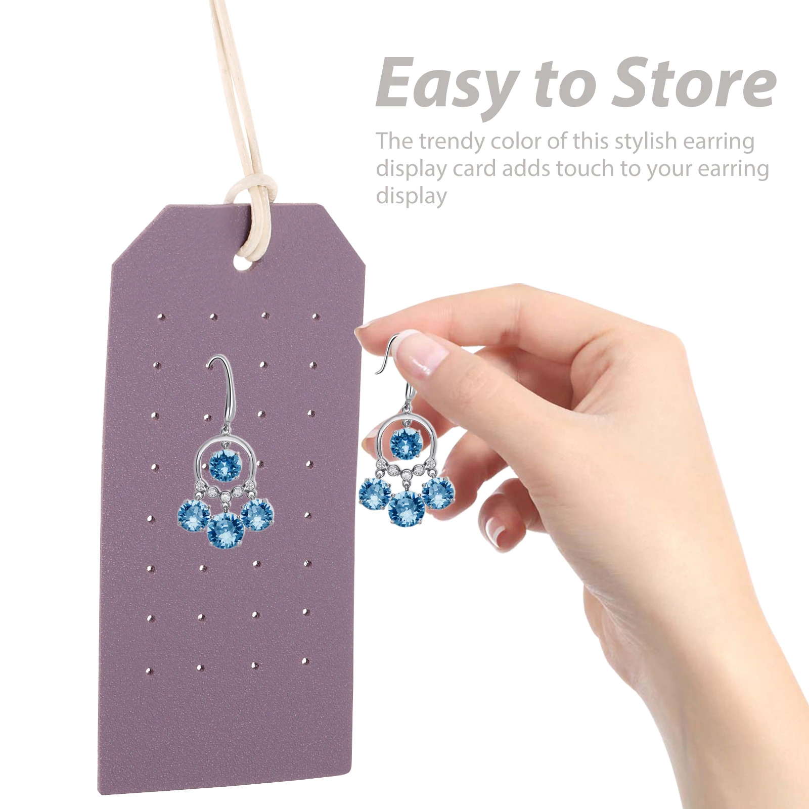 2pcs Pu Earring Display Cards Double Sided Stylish Durable Organizer For Women Brooch Pin Holder Cards With Holes
2pcs Pu Earring Display Cards Double Sided Stylish Durable Organizer For Women Brooch Pin Holder Cards With Holes