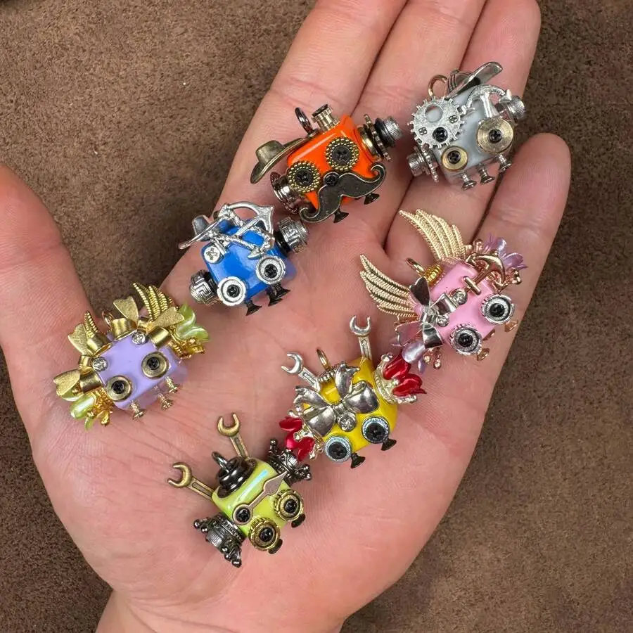 Punk Robot Resin Pendant Keychain Phone Chain Necklace For Adults
Punk Robot Resin Pendant Keychain Phone Chain Necklace For Adults