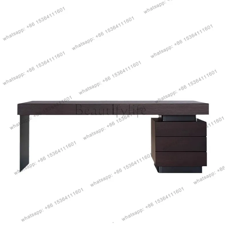 Minimalist Italian light luxury study desk design inductor computer desk home modern office
Minimalist Italian light luxury study desk design inductor computer desk home modern office