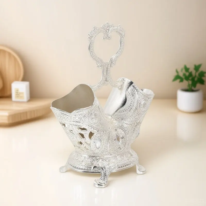 2-Grid Cutlery Holder for Kitchen Tableware Storage European Style Decorative Utensil Organizer Spoon Fork Chopstick Basket
2-Grid Cutlery Holder for Kitchen Tableware Storage European Style Decorative Utensil Organizer Spoon Fork Chopstick Basket