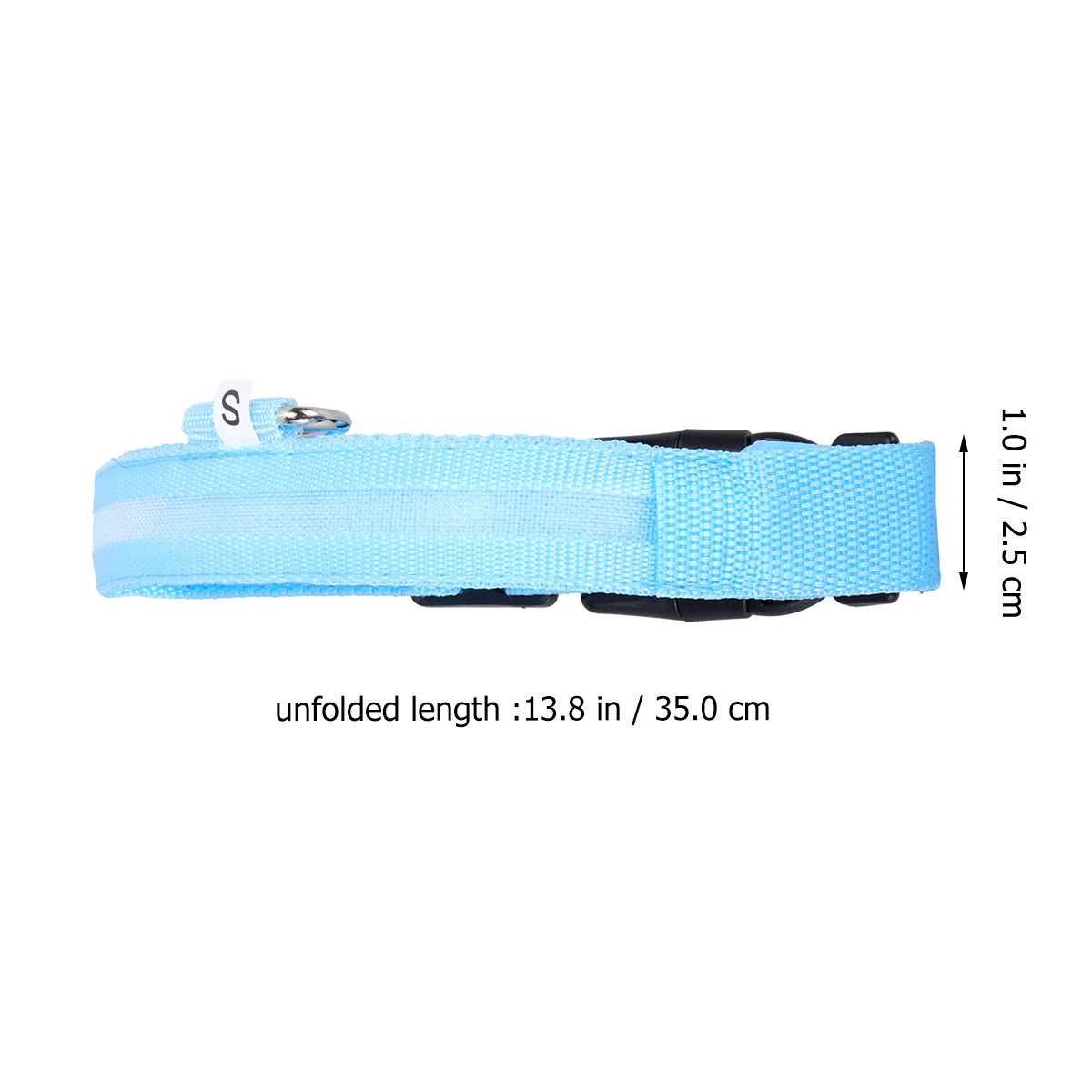 LED Light Pet Ring Luminous Dog Collar Pet Cat Collar Personalized Collars (Blue, Charging Style, S)
LED Light Pet Ring Luminous Dog Collar Pet Cat Collar Personalized Collars (Blue, Charging Style, S)