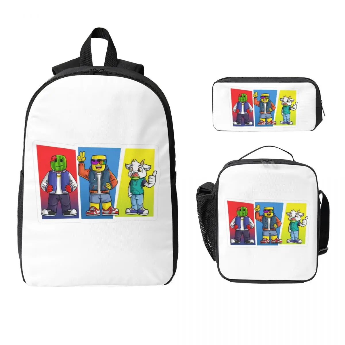 Sunny And Melon Backpack Student BookBag School Bag Computer Shoulder Bags 3ps Insulated Lunch Bag Pencil Case
Sunny And Melon Backpack Student BookBag School Bag Computer Shoulder Bags 3ps Insulated Lunch Bag Pencil Case