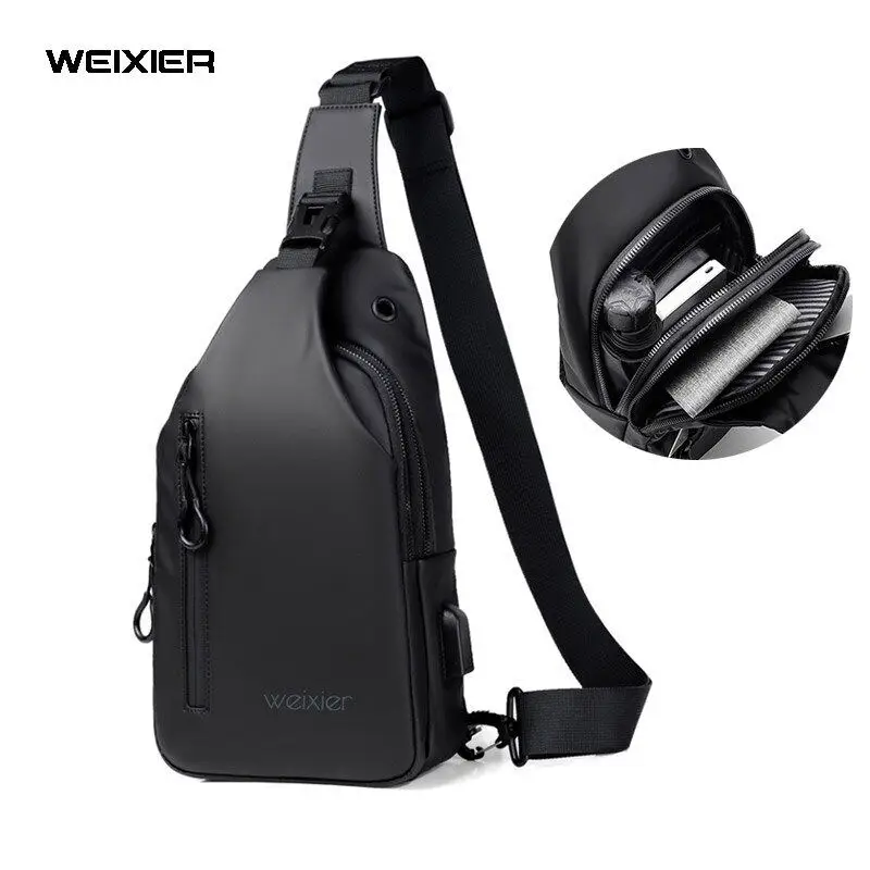 【USB Charging】2022 New Men's Chest Bag Crossbody Waterproof Shoulder Bags with USB Charging Short Trip For Male Travel Pack
【USB Charging】2022 New Men's Chest Bag Crossbody Waterproof Shoulder Bags with USB Charging Short Trip For Male Travel Pack