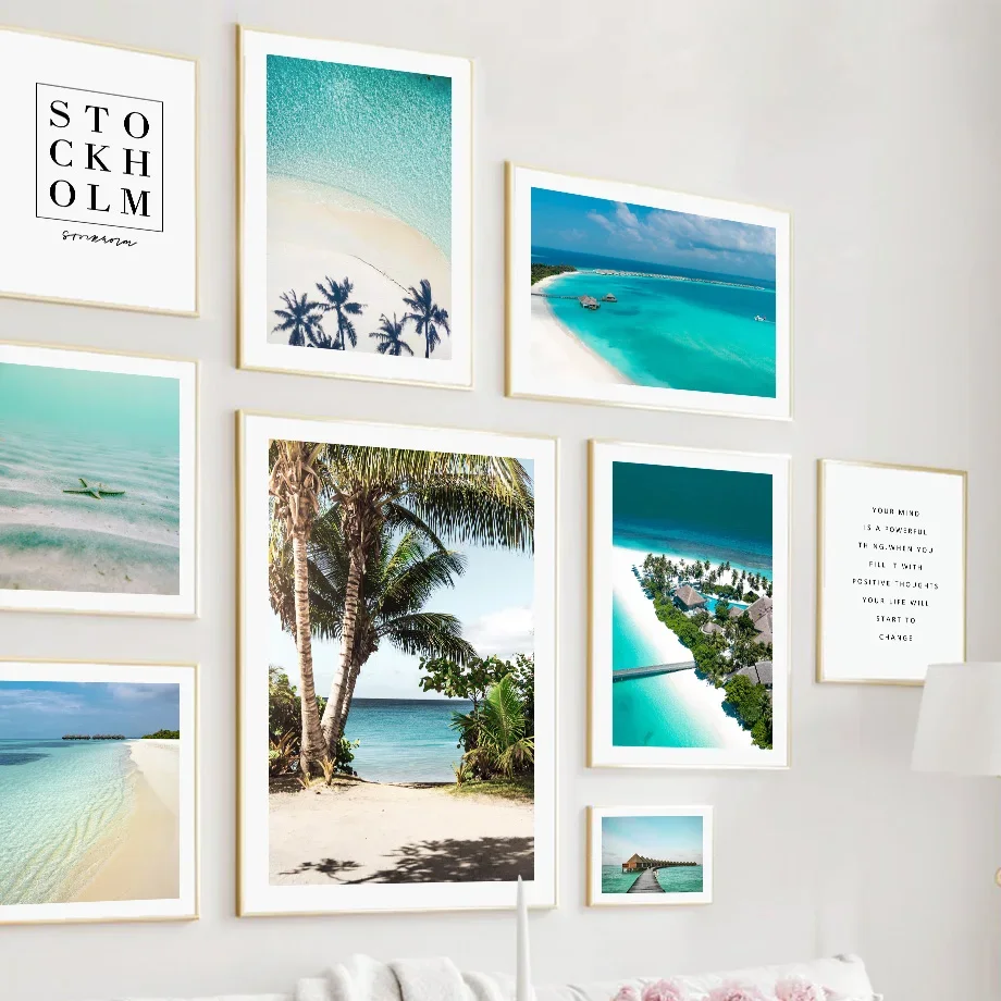 Summer Beach Island Coconut Trees Starfish Quote Wall Art Canvas Painting Nordic Posters And Prints Wall Picture For Living Room
Summer Beach Island Coconut Trees Starfish Quote Wall Art Canvas Painting Nordic Posters And Prints Wall Picture For Living Room